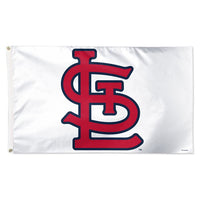 Wholesale-St. Louis Cardinals white Flag - Deluxe 3' X 5'