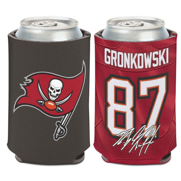 Wholesale-Tampa Bay Buccaneers Can Cooler 12 oz. Rob Gronkowski