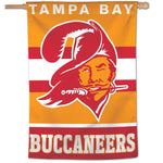 Wholesale-Tampa Bay Buccaneers / Classic Logo Retro Vertical Flag 28" x 40"