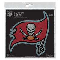 Wholesale-Tampa Bay Buccaneers Decal Glitter 6" x 6"