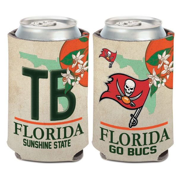 Wholesale-Tampa Bay Buccaneers STATE PLATE Can Cooler 12 oz.