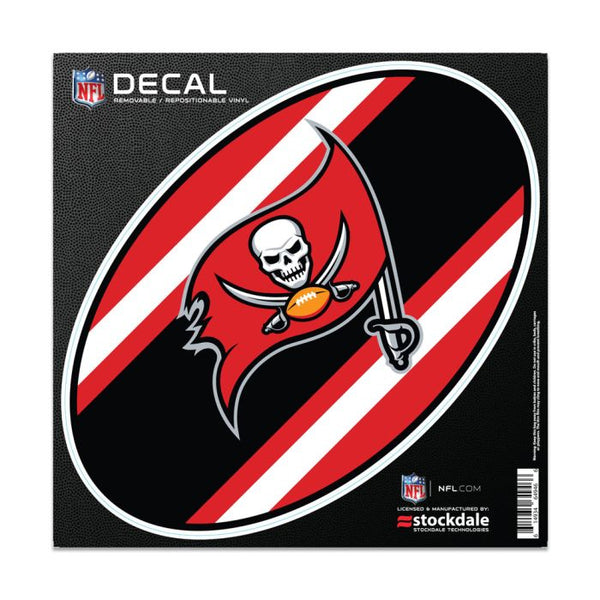 Wholesale-Tampa Bay Buccaneers STRIPES All Surface Decal 6" x 6"