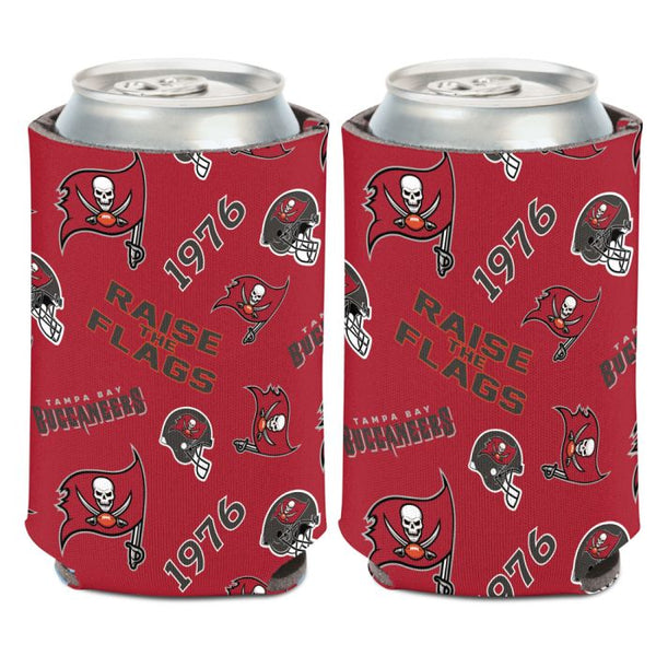 Wholesale-Tampa Bay Buccaneers Scatterprint Can Cooler 12 oz.