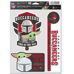 Wholesale-Tampa Bay Buccaneers / Star Wars Mandalorian Multi Use 3 Fan Pack