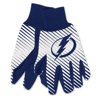 Wholesale-Tampa Bay Lightning Adult Two Tone Gloves