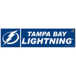 Wholesale-Tampa Bay Lightning Bumper Strip 3" x 12"