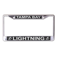 Wholesale-Tampa Bay Lightning CARBON Lic Plt Frame S/L Printed