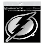 Wholesale-Tampa Bay Lightning Decal Metallic 6" x 6"