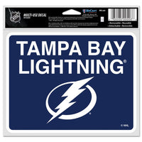 Wholesale-Tampa Bay Lightning Fan Decals 5" x 6"