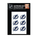 Wholesale-Tampa Bay Lightning Glitter Tattoo 6 Pack