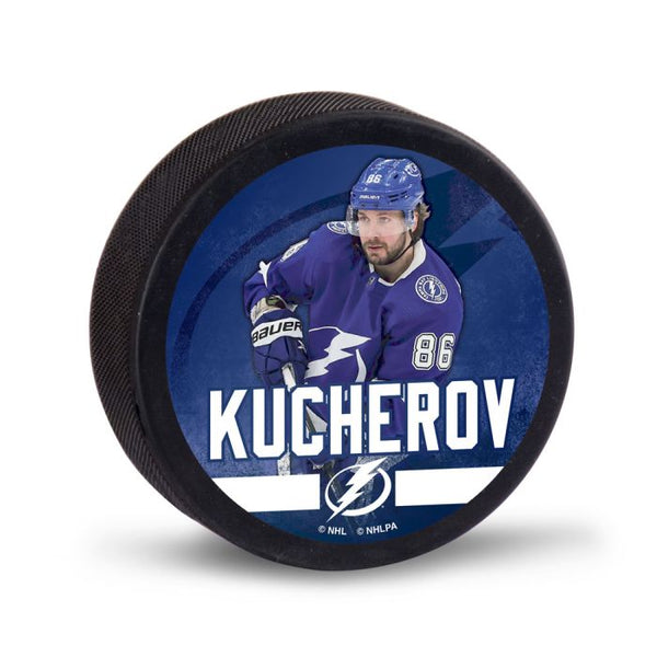 Wholesale-Tampa Bay Lightning Hockey Puck Packaged Nikita Kucherov