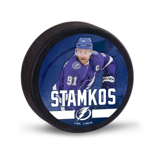 Wholesale-Tampa Bay Lightning Hockey Puck Packaged Steven Stamkos