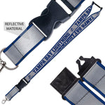 Wholesale-Tampa Bay Lightning Lanyard w/ Buckle Reflective 1"