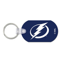 Wholesale-Tampa Bay Lightning Metal Key Ring - Aluminum