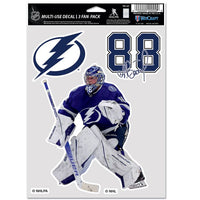 Wholesale-Tampa Bay Lightning Multi Use 3 FAN PACK Andrei Vasilevskiy