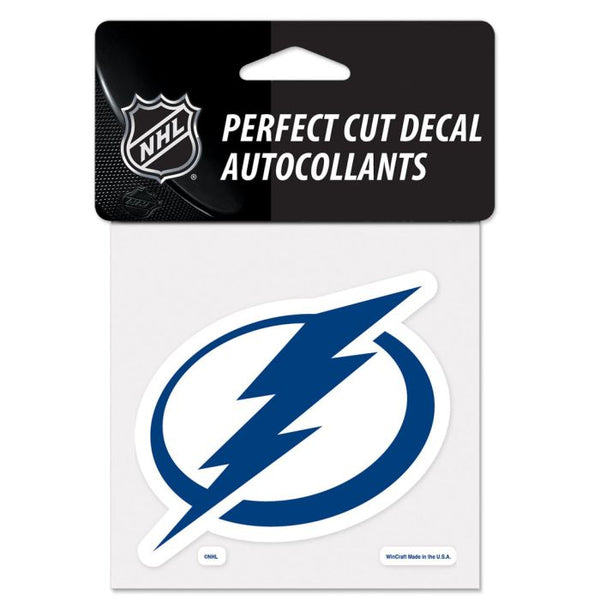 Wholesale-Tampa Bay Lightning Perfect Cut Color Decal 4" x 4"