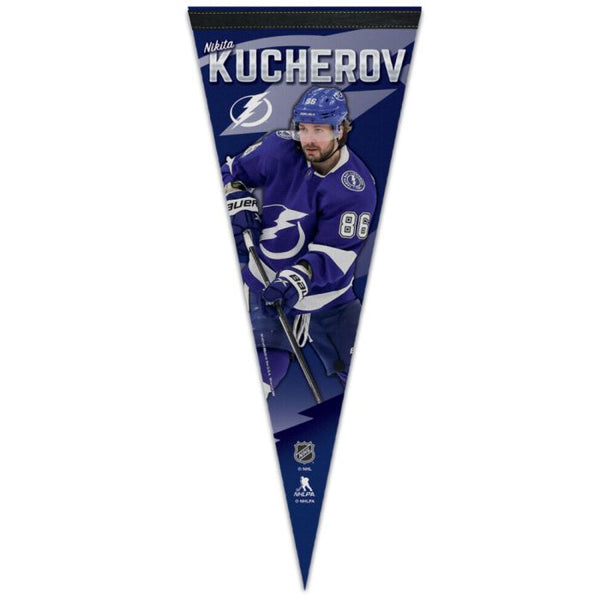 Wholesale-Tampa Bay Lightning Premium Pennant 12" x 30" Nikita Kucherov