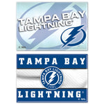 Wholesale-Tampa Bay Lightning Rectangle Magnet, 2pack 2" x 3"