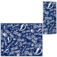 Wholesale-Tampa Bay Lightning Scatter Print Fan Wraps