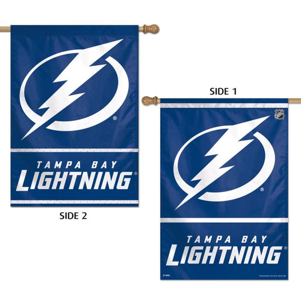 Wholesale-Tampa Bay Lightning Vertical Flag 2 Sided 28" x 40"