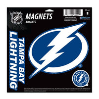 Wholesale-Tampa Bay Lightning Vinyl Magnet 11" x 11"