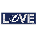 Wholesale-Tampa Bay Lightning Wood Sign 8"x23" 1/4" thick