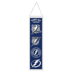 Wholesale-Tampa Bay Lightning Wool Banner 8" x 32"