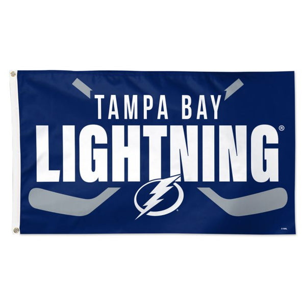 Wholesale-Tampa Bay Lightning stick Flag - Deluxe 3' X 5'