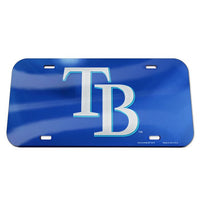 Wholesale-Tampa Bay Rays Acrylic Classic License Plates