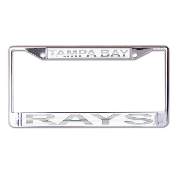 Wholesale-Tampa Bay Rays FROST Lic Plt Frame S/L Printed