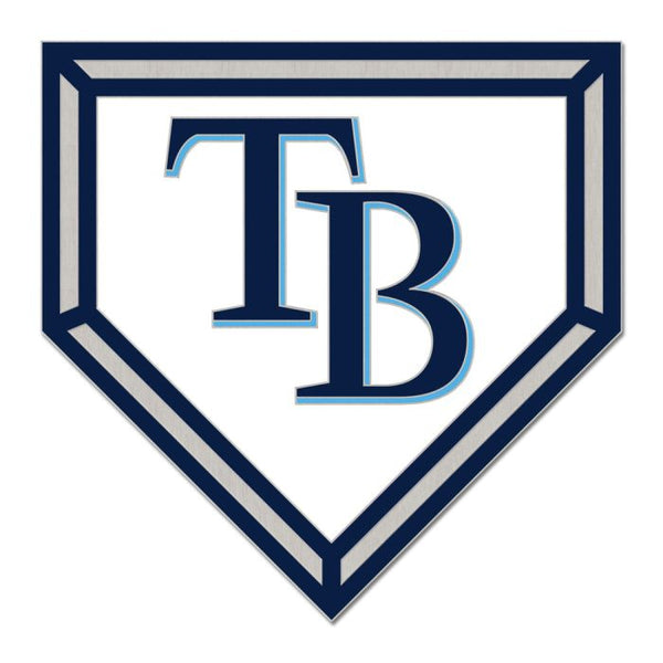 Wholesale-Tampa Bay Rays HOME PLATE Collector Enamel Pin Jewelry Card