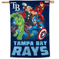 Wholesale-Tampa Bay Rays / Marvel (c) 2021 MARVEL Vertical Flag 28" x 40"