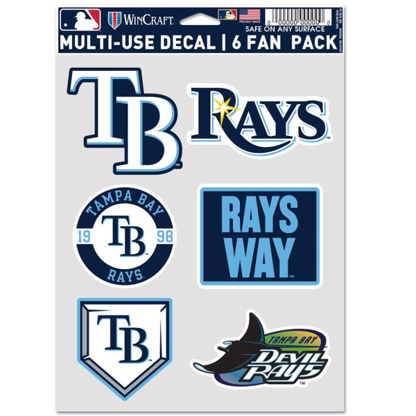 Wholesale-Tampa Bay Rays Multi Use 6 Fan Pack