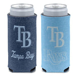Wholesale-Tampa Bay Rays colored heather 12 oz Slim Can Cooler