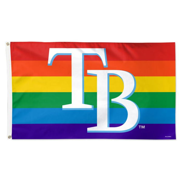 Wholesale-Tampa Bay Rays pride Flag - Deluxe 3' X 5'