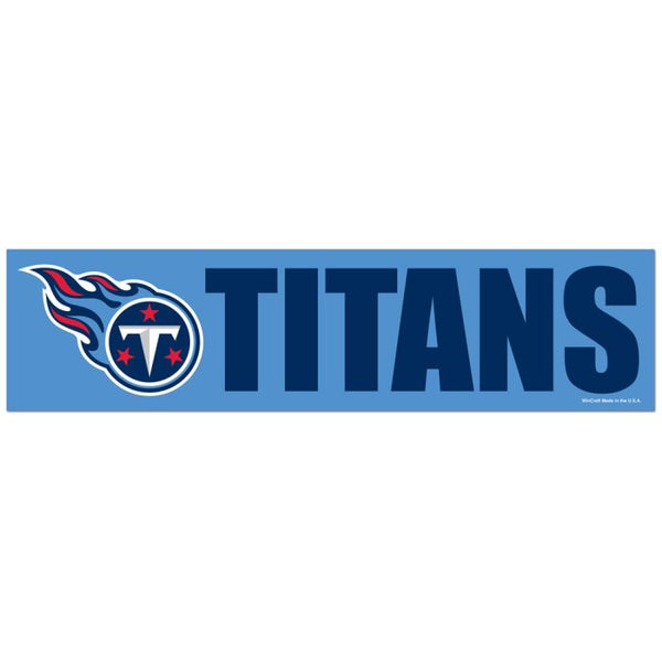 Wholesale-Tennessee Titans Bumper Strip 3" x 12"