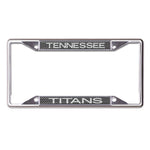 Wholesale-Tennessee Titans CARBON Lic Plt Frame S/S Printed