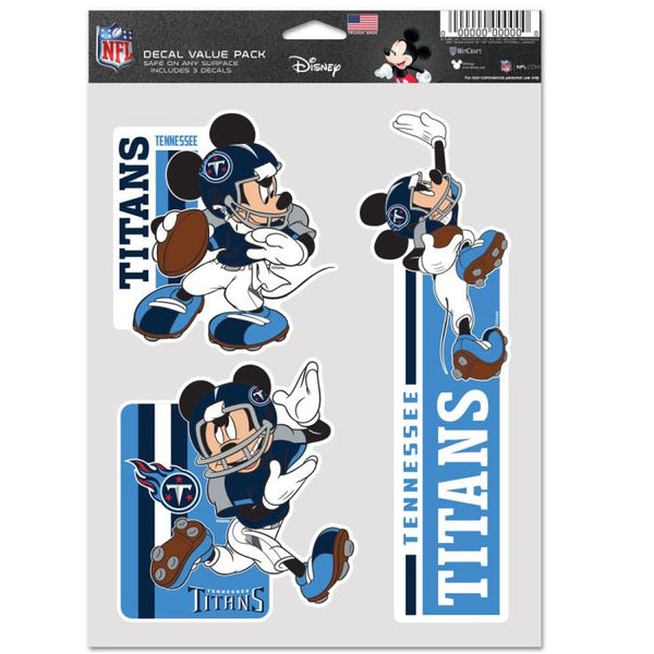 Wholesale-Tennessee Titans / Disney Mickey Mouse Multi Use 3 Fan Pack