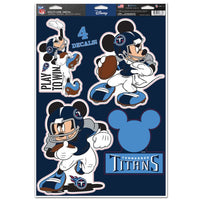 Wholesale-Tennessee Titans / Disney Mickey Mouse Multi-Use Decal 11" x 17"