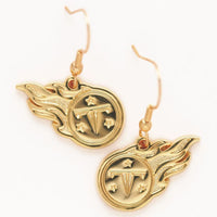 Wholesale-Tennessee Titans Earring Jewelry Carded