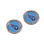 Wholesale-Tennessee Titans Earrings Jewelry Carded Round