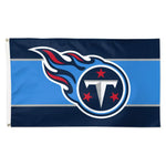 Wholesale-Tennessee Titans Horiz. Stripes Flag - Deluxe 3' X 5'