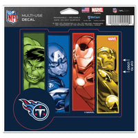 Wholesale-Tennessee Titans / Marvel (c) 2021 MARVEL Multi-Use Decal - cut to logo 5" x 6"