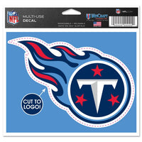 Wholesale-Tennessee Titans Multi-Use Decal - cut to logo 5" x 6"