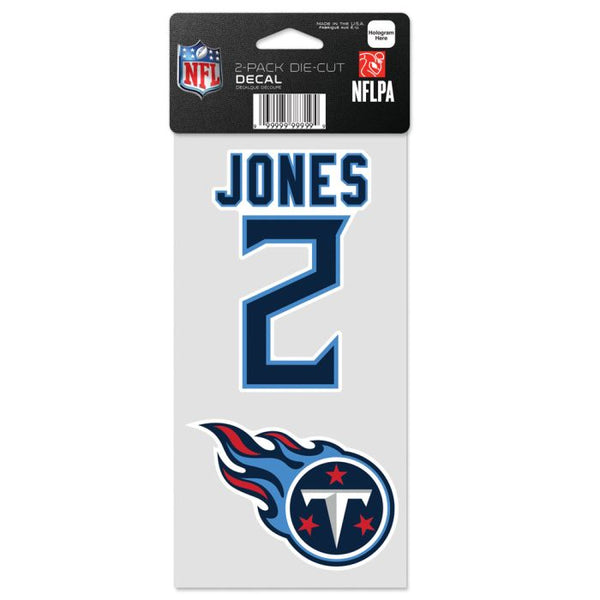 Wholesale-Tennessee Titans Perfect Cut Decal Set of two 4"x4" Julio Jones