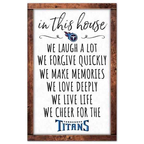 Wholesale-Tennessee Titans Wood Sign 11" x 17" 1/4" thick