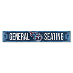 Wholesale-Tennessee Titans Wood Sign 6"x36" 3/8" thick