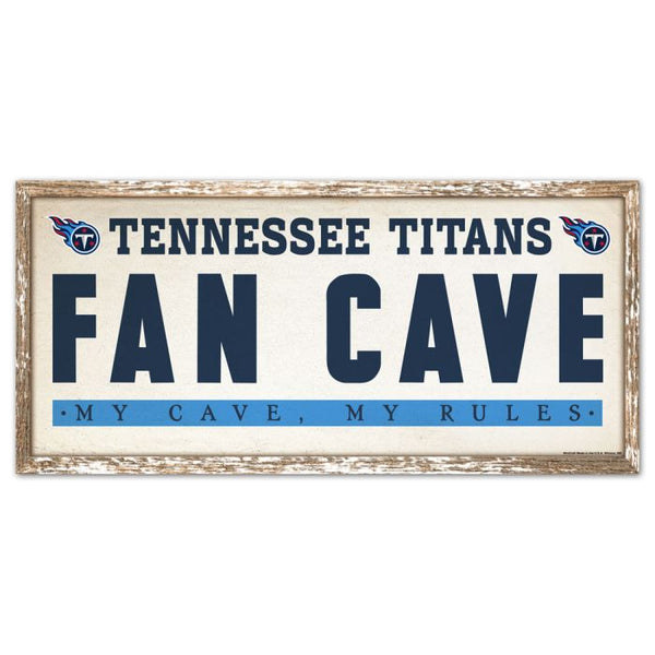 Wholesale-Tennessee Titans Wood Sign 8" x 17"
