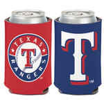 Wholesale-Texas Rangers 2 color Can Cooler 12 oz.