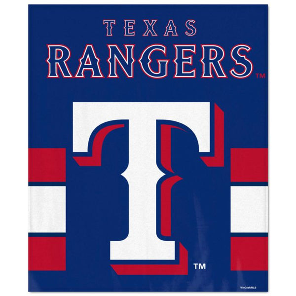 Wholesale-Texas Rangers Blanket - Ultra Soft 50" x 60"